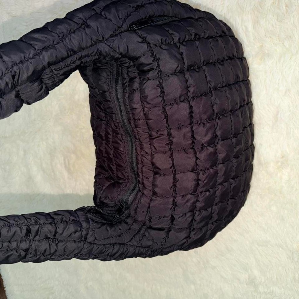 COS Quilted Micro Bag Black Authentic Puffer Purse Handbag Women's Black - Picture 2 of 3